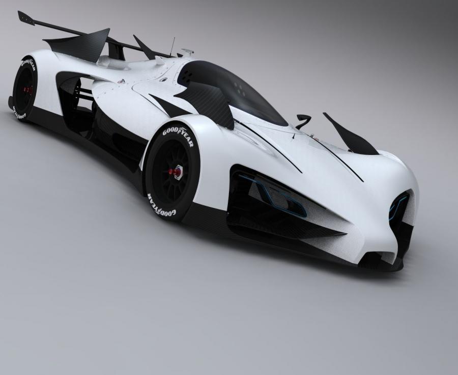  GreenGT Twenty-4 Le Mans EV Design Concept 2009 года  (фото 9 из 24)